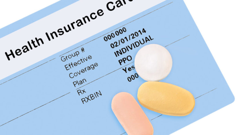 Graphic of health insurance card